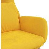  Stolica za opuštanje boja senfa baršunasta | shoptok.hr