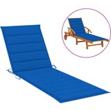 vidaXL Jastuk za ležaljku kraljevsko plavi 200x70x3 cm tkanina Oxford cijene