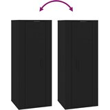  Zidni TV ormarić crni 40x34,5x100 cm | shoptok.hr