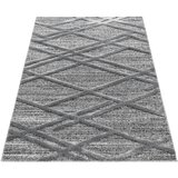 XXXL tkana preproga pisa 4706 grau 280/370 cm tkano siva | Shoptok.si