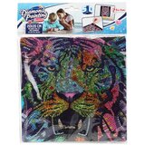 Magic Toys diamantni mozaik: komplet za diamantno slikanje tiger 20x20 cm | Shoptok.si
