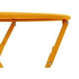 Bistro Stol Gorušica Ø 50 x 71 cm Čelik s prahom | shoptok.hr