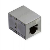 Secomp value RJ45 modular coupler Cat6, stp, shielded, silver | ePonuda.com