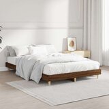  Za krevet smeđi hrast 120x190 cm konstruirano drvo | shoptok.hr