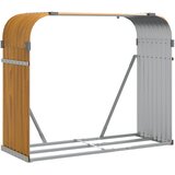  Držač za cjepanice izgledom drva 120x45x100 cm pocinčani čelik | shoptok.hr