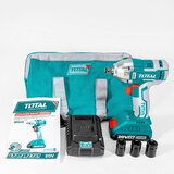 Total Akumulatorski udarni vijačnik 300Nm/1/2"/ INDUSTRIAL (SET Baterija 2x2Ah, Polnilec, Torba) (TIWLI2001) | Shoptok.si