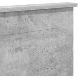  Uzglavlje s uzglavljem Betonski sivi 140 cm Konstruirano drvo | shoptok.hr