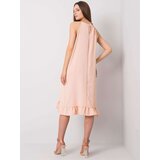 FANCY Dress-FA-SK-7086.08P-Peach | Shoptok.si