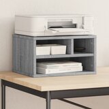  Stalak za pisač siva boja hrasta 40x32x22,5cm konstruirano drvo | Eponuda.com