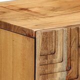  Stranski omarica 90x33x75 cm Trden akacijev les | Shoptok.si