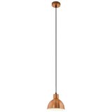 Eglo 54513 - led luster na sajli 1xE27/6W/230V u bakarnoj boji | Eponuda.com