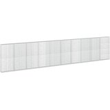  Gabion s žicom debljine 3,5 mm i mrežom 5x10 cm 1000x30x200 cm | shoptok.hr