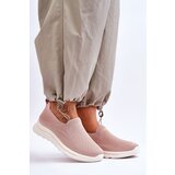 EVENTO PE1 Women's Textile Slip-on Sneakers Pink Adiora | Shoptok.si