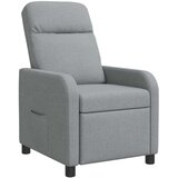 Fotelja s nagibom Svjetlosiva Tkanina | shoptok.hr