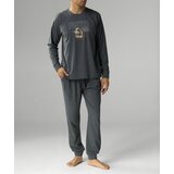 Atlantic Men's pajamas Hamster - dark gray