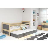  Postelja BMS Rico za 2 osebi 200x90 cm, PINE grafit | Shoptok.si