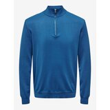 Only Blue Mens Sweater & SONS Wyler - Men Cene