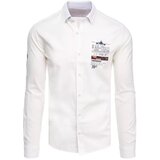 DStreet Koszula męska ecru | ePonuda.com