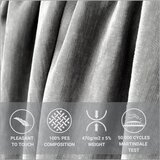 Maison de Rêve Svijetlo sivi tapecirani bračni krevet s prostorom za odlaganje s podnicom 180x200 cm Aruba L – | shoptok.hr