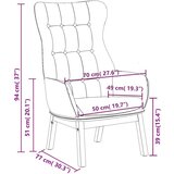  Stol za sproščanje temno sivo blago, (20934428) | Shoptok.si