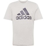 Adidas Funkcionalna majica pegasto siva / črna | Shoptok.si