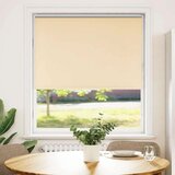 vidaXL rolo zatemnjena bež 90x130 cm tkanina širina 85,7 cm poliester | Shoptok.si