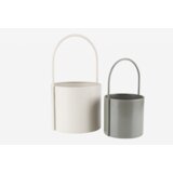  Baštenska saksija Kaie O19/14 siva/zelena 2kom/set | Eponuda.com