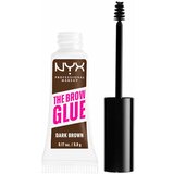 NYX Professional Makeup brow glue gel za obrve cool brown 04 cene