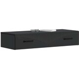 Stolna montirana na zid Crna 87 5 x 34 5 x 17 cm | shoptok.hr