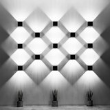  Zidna lampa QUAD 1 siva | shoptok.hr