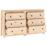  Komoda 140 x 35 x 80 cm od masivne borovine | shoptok.hr