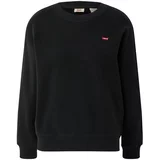 Levi's Sweater majica 'STANDARD CREW BLACKS' crna