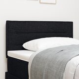 vidaXL Naslon za glavu Crna Drvo 100 x 7 x 78 cm Crni naslon Cijene