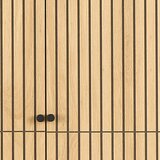 Actona Garderobna omara v hrastovem dekorju v naravni barvi 99x200x60 cm Albany – | Shoptok.si