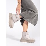 SEASTAR Gray insulated women's snow boots with a thick sole | Shoptok.si