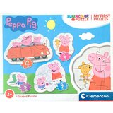 Clementoni moje prve puzzle 3+6+9+12 Peppa Pig | shoptok.hr