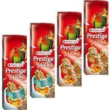 Versele-laga Miješano pakiranje Versele-Laga Prestige Sticks velike papig - 4 x 2 štapića (560g) | shoptok.hr
