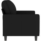  Dvosjed crni 140 cm baršunasti | Shoptok.si