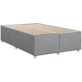  Krevet s oprugama i madracem svjetlosivi 120x190 cm od tkanine | shoptok.hr