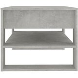  Stolić za kavu boja betona 102 x 55 x 45 cm konstruirano drvo | shoptok.hr