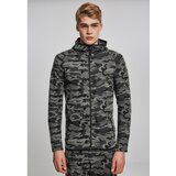 Urban Classics Interlock Camo Zip Jacket dark camo Cene