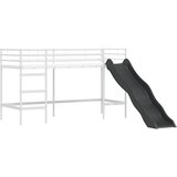  Okvir Krevet za Dječji Loft Bijela i roza 75 x 190 cm Metal | shoptok.hr