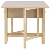 Venture Home Edward rastezljivi pravokutni blagovaonski stol 30 &amp;times; 80 cm, izbijeljeni (whitewash) Slike