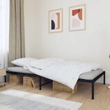 Metalni okvir za krevet crni 107x203 cm | shoptok.hr