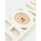 Sinsay Dekorativni sat u obliku natpisa HOME | shoptok.hr