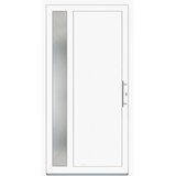 PANTO PVC vhodna vrata K011 bela 110 cm x 210 cm desno Cene