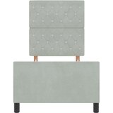 vidaXL Svjetlosiva Velveta Krevet Okvir 80x200 cm | shoptok.hr