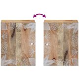 vidaXL Kupaonski viseći ormarić 38x33,5x48 cm Puno drvo Mango | shoptok.hr