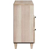 vidaXL Nočna omarica s predalom Bež 50 x 33 x 60 cm trden mangov les | Shoptok.si