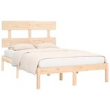  Posteljni okvir iz trdnega lesa 120x200 cm, (20648291) | Shoptok.si